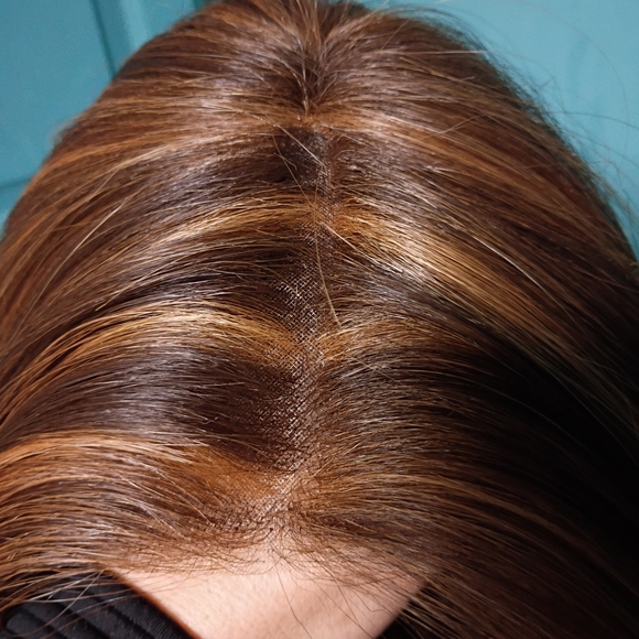 Belle Tress Beverly Hills In Mocha Maple Brown Extended Lace Frontleft MonoPart - Picture 2 of 14